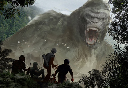 Cảnh trong phim Kong: Đảo đầu lâu